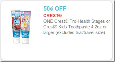 Crest Coupon