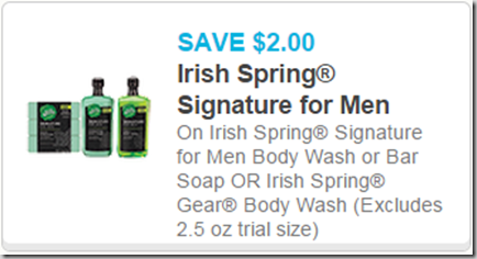 Irish Spring Coupon
