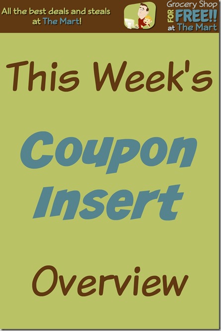 4/19 Coupon Insert Overview!