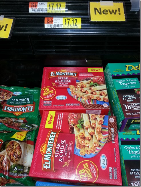 El Monterey Burritos Just $.67 at Walmart!
