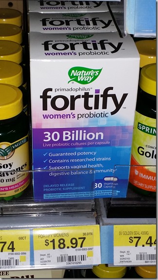Save Up To $15 on Fortify or Pearls Probiotics, Remifemin Menopause Relief, or Alive Multi-Vitamins!
