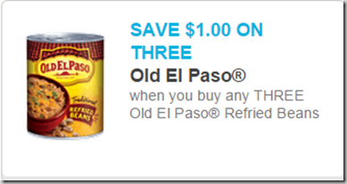 Tomorrow Only: Old El Paso Refried Beans Just $.33 a Can at Walmart or Safeway! Tomorrow Only: Old El Paso Refried Beans Just $.33 a Can at Walmart or Safeway!