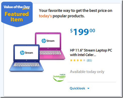 Walmart Values of the Day: Gibson Studio Cookware for $79 or HP Laptop for $199!