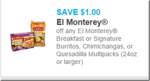 El Monterey Burritos Just $.67 at Walmart!