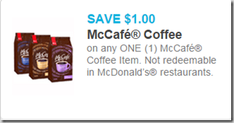 McCafe Coffee Coupon