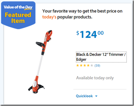 Walmart Values of the Day: Disney Frozen Train Case for $19.99 or Black & Decker Edger/Trimmer Just $124! Walmart Values of the Day: Disney Frozen Train Case for $19.99 or Black & Decker Edger/Trimmer Just $124!