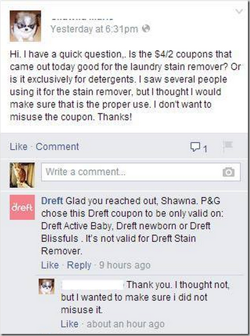 UPDATE: Dreft Deal is Dead…Kind Of