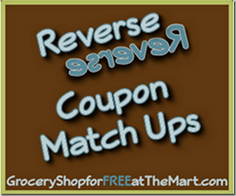 4/19 Reverse Coupon Matchups!