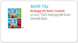 nutrigrain coupon