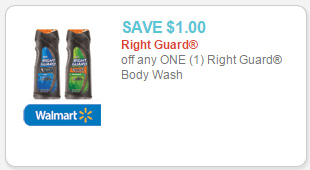 right guard body wash coupon