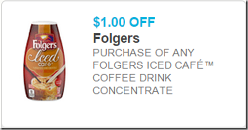 Folgers Iced Coffee Mix is $3.82 at Walmart!