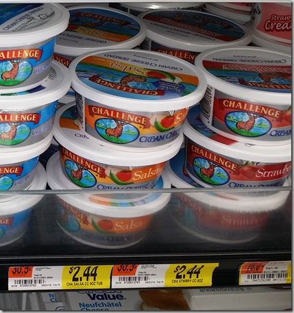 Challenge Salsa and Strawberry Flavored Cream Cheese Just $.94 at Walmart!