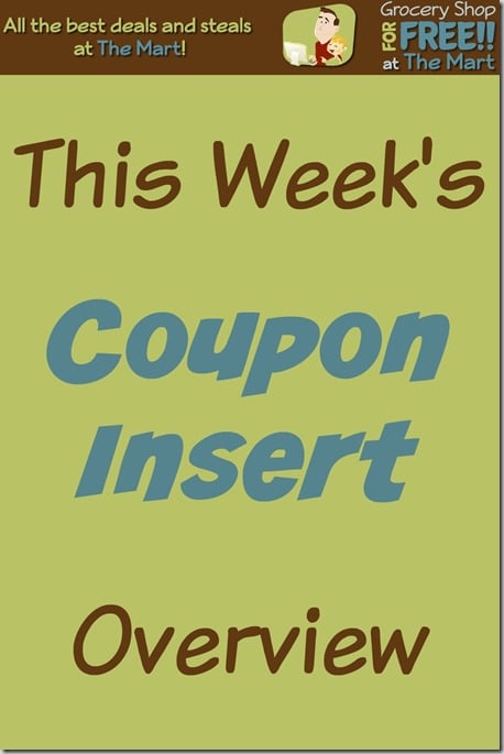 6/7 Coupon Insert Overview!