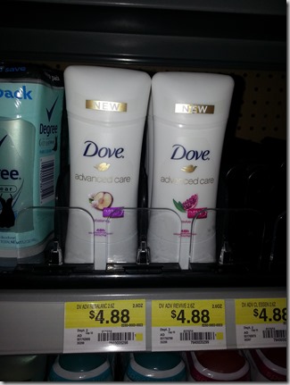 FREE Dove Advanced Deodorant with Overage at Walmart!