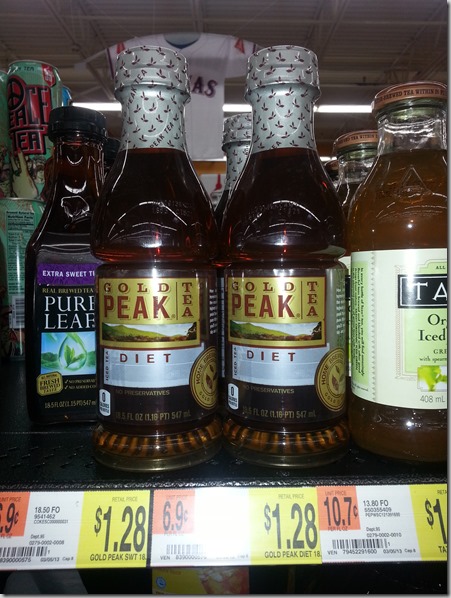 Gold Peak Tea Just $.28 at Walmart!