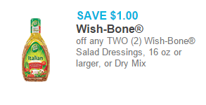 Wish-Bone Salad Dressings Just $1.62 at Walmart! 