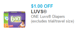 Luvs Diapers Just $5.97 at Walmart! 