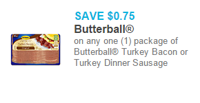 Butterball Turkey Products Starting at $1.53 at Walmart!