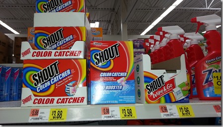 Shout Products Starting at $.73 at Walmart!