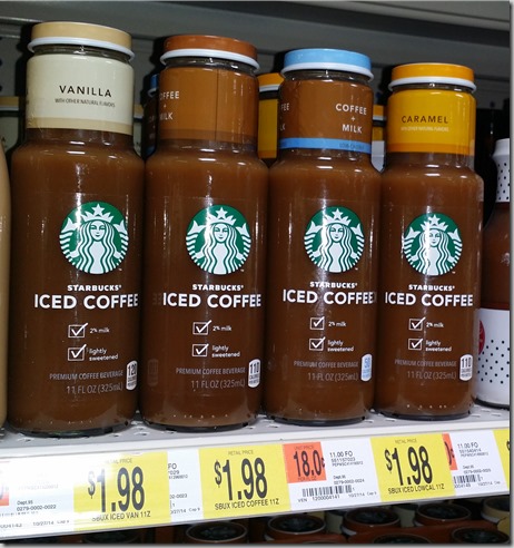 FREE Starbucks Iced Coffee with Overage at Walmart!