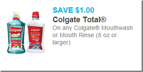 Save $2 on Colgate Toothpaste and Rinse!