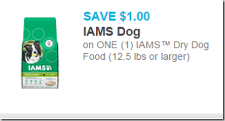 Save Up To $3 on Iams Pet Food at Walmart!