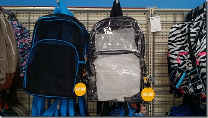 Walmart Backpacks for $9.88