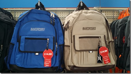EastSport Backpacks at Walmart for $14.88