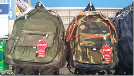 EastSport Backpacks at Walmart for $14.88