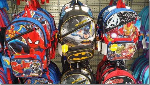 Marvel and DC Superhero Backpacks at Walmart for $12.88