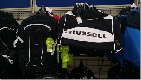 Russell Duffle Bag for $18.88