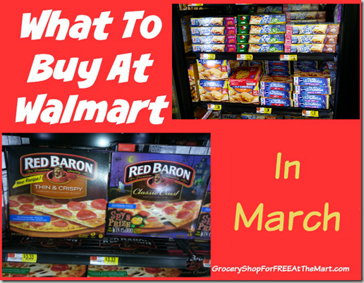 What to Buy at Walmart in March