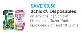 Schick Xteme3 Eco Disposable Razor Pack Just $5.47 at Walmart! 