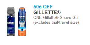 Gillette Products Starting at $1.48 at Walmart!
