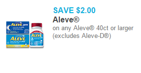 Aleve Just $3.97 at Walmart!