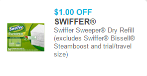 Swiffer Products Starting at $2.44 at Walmart! 