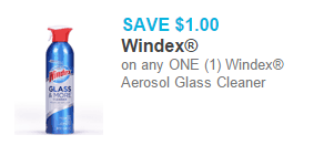 Windex Aerosol Glass Cleaner Just $2.97 at Walmart! 
