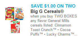 General Mills Cereals Just $2.48 at Walmart! 