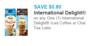 International Delight Iced Coffee or Chai Tea Latte Just $2.88 at Walmart! 