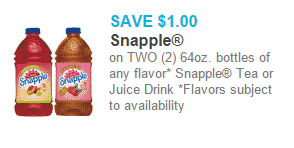 Snapple Tea Just $1.48 at Walmart!