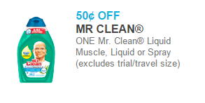Mr. Clean Products Starting at $1.47 at Walmart! 