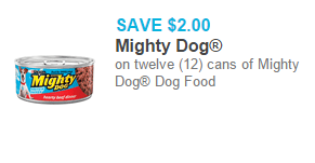Mighty Dog Dog Food Just $.43 at Walmart! 