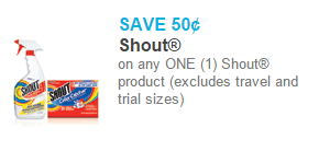 Shout Just $1.86 at Walmart! 