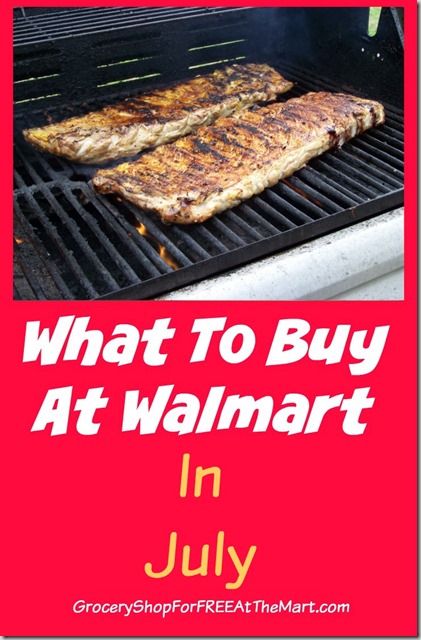 What to Buy at Walmart in July!