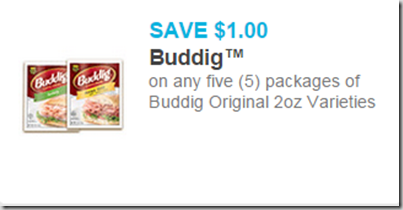Buddig Deli Meat Just $.09 a Pack at Walmart!