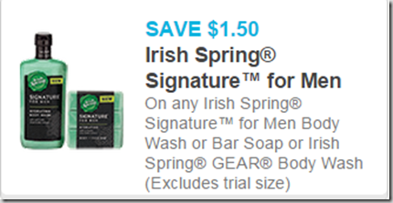 Irish Spring Signature for Men Body Wash Just $2.47 at Walmart!