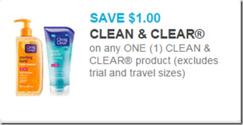 Save a Dollar on Clean & Clear Products with New Printable Coupon!