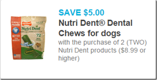 Nutri Dent Chews Just $7.50 at Walmart!