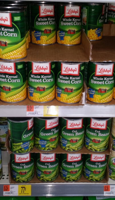 Libby’s Vegetables Just $.52 at Walmart!