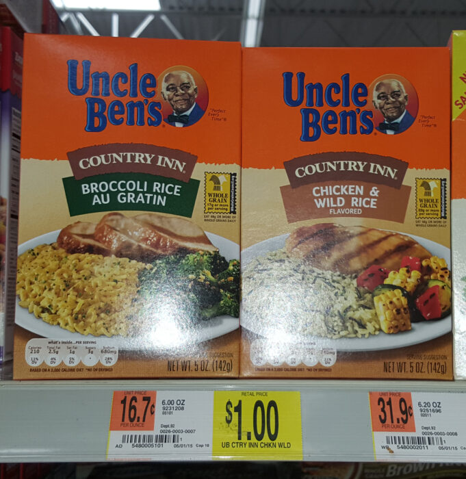 Uncle Ben’s Rice Just $.75 at Walmart!